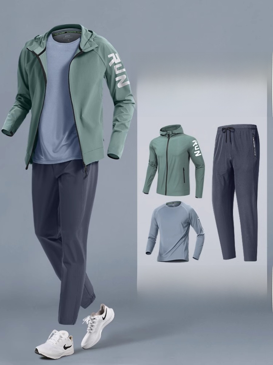 Running Gear In Winter - بدلة Aymelon للرجال للركض الصباحي في