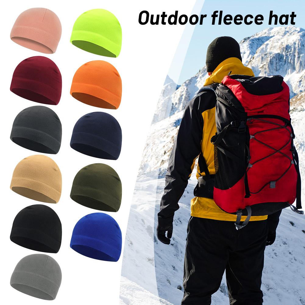 Running Gear In Winter - قبعة شتوية من الصوف القطبي للرجال
