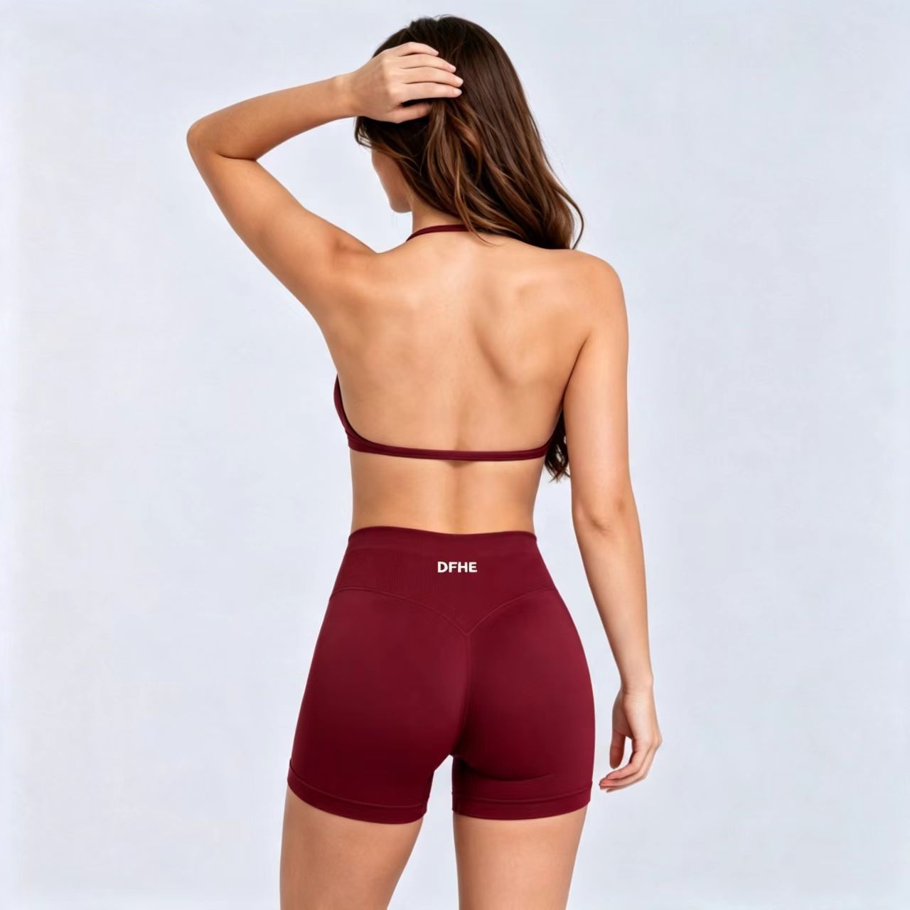Running Gear For Women - شورت يوغا نسائي عالي الخصر من