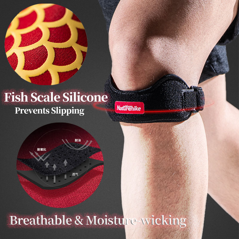 أربطة ركبة ناتشرهايك للرياضة و - مراجعة Running Gear For Knee Pain وسعره