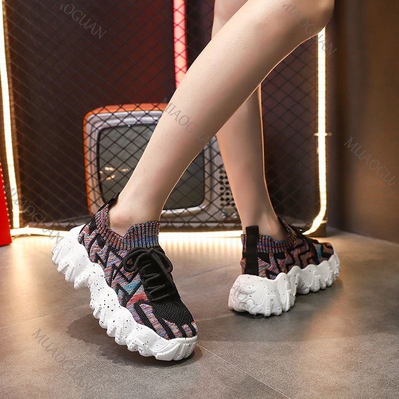 أحذية رياضية نسائية سميكة القا - مراجعة Running Gear For Women وسعره