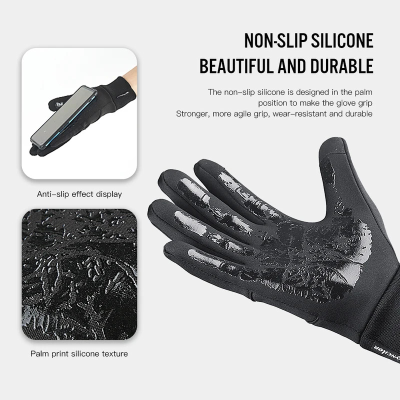 قفازات ركوب الدراجات الشتوية ل - مراجعة Running Gear In Winter وسعره